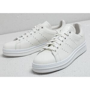 ADIDAS Women's Stan Smith New Bold Sneaker Size 5.5 Cloud White Lace Up